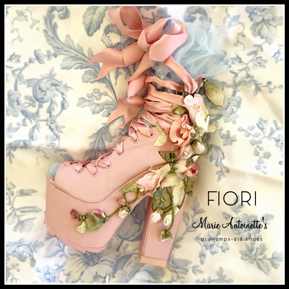 Marie Antoinette’s  Printemps-été shoes .